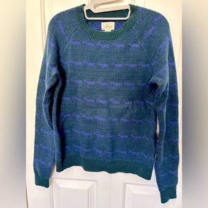 Vintage Levi’s Moose Print Sweater (Size M)